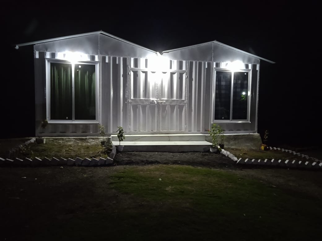 Wintry Mountain Landscape